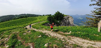 Trail sur le Mont d'Or - Parcours Rouge