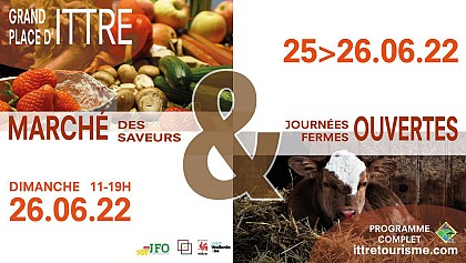 Circuit pédestre 1 Ittre dimanche 26/06/2022 - Journées Fermes ouvertes 2022