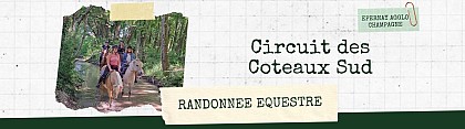 Randonnée équestre - Circuit des Coteaux Sud