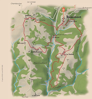 Entre Monédières et châtaigneraie