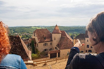 GR64 de Rocamadour à Saint Cirq Madelon, par Gourdon