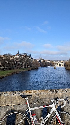 Itinéraire vélo n°6 - par la voie verte - 15 km