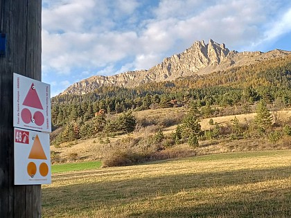 Belvedères de Serre Ponçon (boucle gravel N°48 rouge)