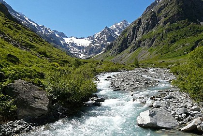 Refuge de la Lavey, Vallon de la Muande