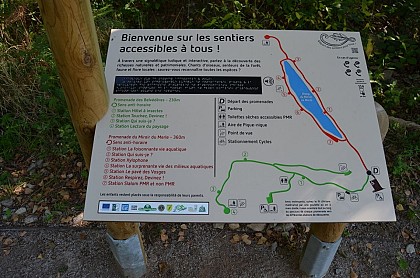 Randonnée - le sentier adapté pour tous