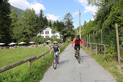 Itinéraire VTT - H : Chamonix - Pistes Nordiques - Petit Balcon Sud