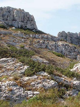 Le Vallon de Jaume par les grottes