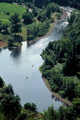 Circuit Cyclo 1 - Gorges du Lot au départ d'Entraygues