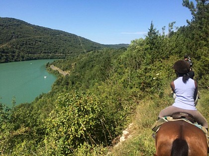 Itinéraire équestre Montagnat-Ceyzeriat