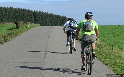 A vélo à Houffalize