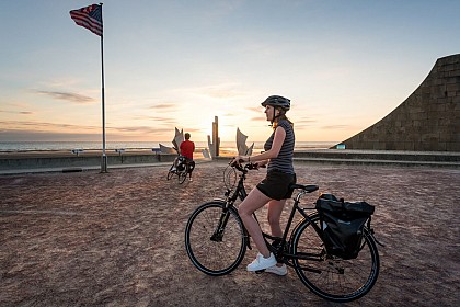 La Vélomaritime Port-en-Bessin à Omaha Beach