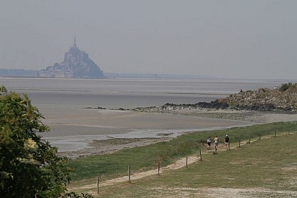 Les chemins du Mont-Saint-Michel - Chemin de Cherbourg - Saint-Jean-le-Thomas - Le Mont-Saint-Michel