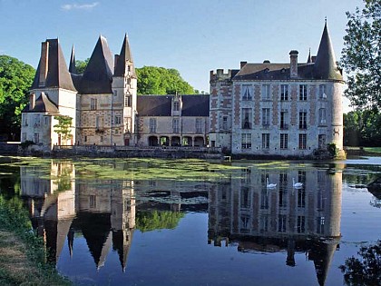A vélo - Les châteaux