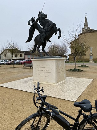 Vers Lupiac par la route d'Artagnan