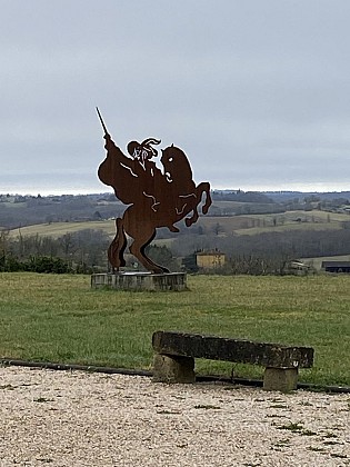 À Lupiac par le lac de Lupiac