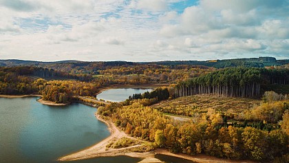 Lac de Chamboux (par petites routes)