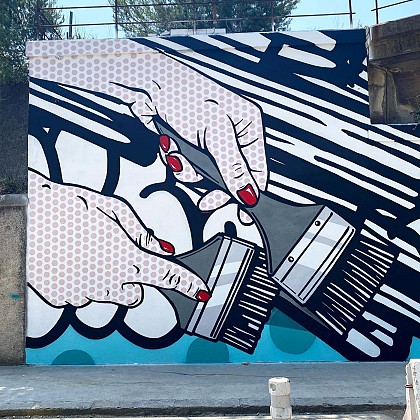 Street Art (Balade complète du "Street Art" Port de Boucain)