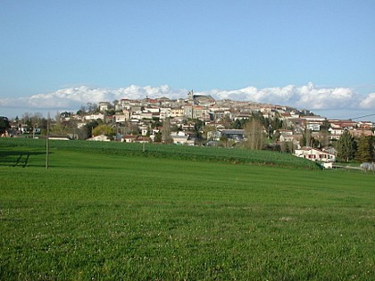 Monflanquin, la promenade des châteaux de la Lède