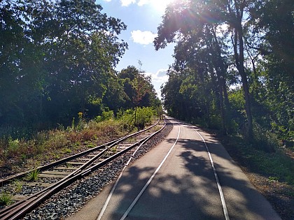 EuroVélo 5 de Lens à Wingles  V32 « vélo route de la Deûle » (section patrimoniale Lens Pont-à-Vendin)