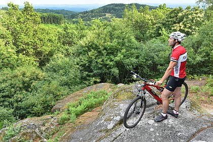 VTT 10 bleu - Bénévent l'Abbaye