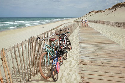 La Vélodyssée en Gironde - de la Pointe de Grave jusqu'à Arcachon