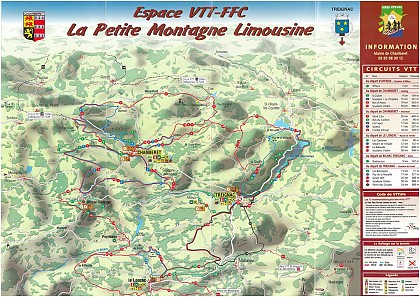 Circuit n°2 Soudaine / La Vinadière - Espace VTT-FFC La Petite Montagne Limousine