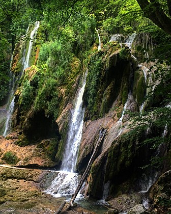 Hike of the Clairefontaine waterfall