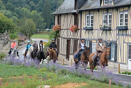 La Chevauchée du Pays d'Auge à la Seine - Variante attelage