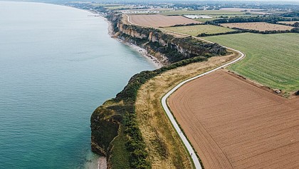 La Vélomaritime : de Omaha Beach à Grandcamp-Maisy