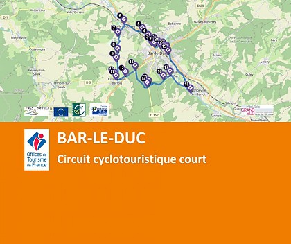 Circuit cyclotouristique Bar-le-Duc (court)