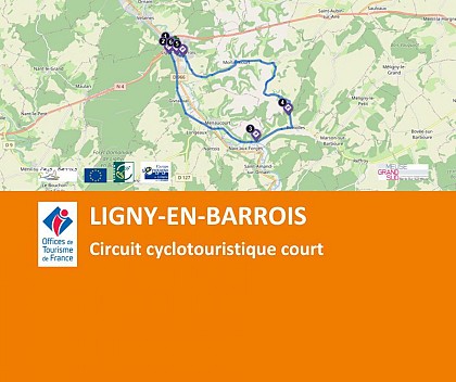 Circuit cyclotouristique Ligny-en-Barrois (court)