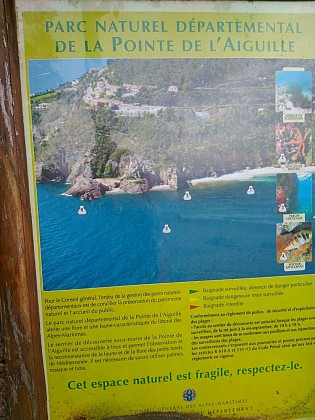 Plage de Théoule - Allons à la Pointe de l'Aiguille