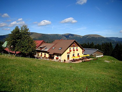 Balade ferme-auberge Schnepfenried : face à la grande crête