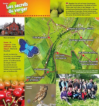 Path 'Les secrets du verger'