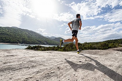 The banks of the lake