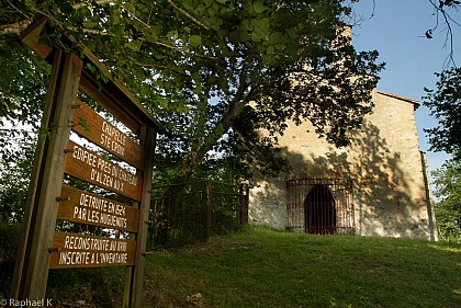 La Chapelle d'Alzen (par le sentier de découverte)