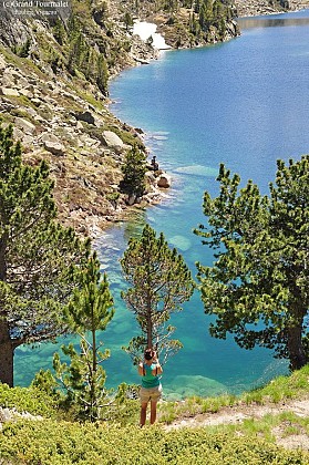 LAC DE GREZIOLLES ET REFUGE DE CAMPANA