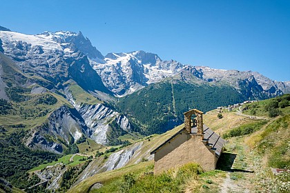 From La Grave to the hamlet of Ventelon