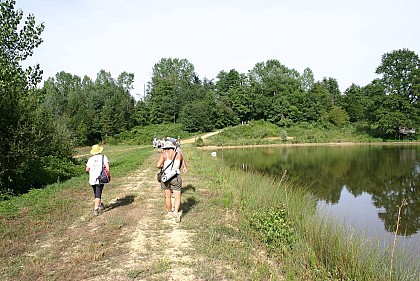 Par la Chapelle de Tonneteau - à pied
