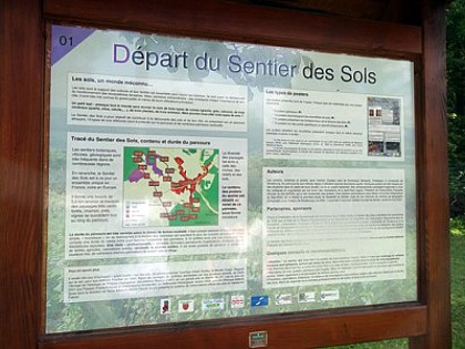 Osenbach : Le sentier des sols