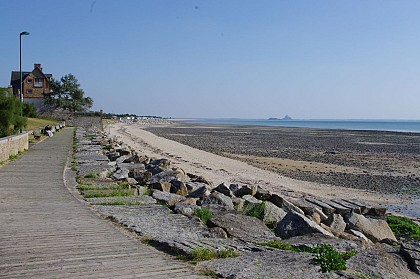 La mer et le Mont Saint-Michel