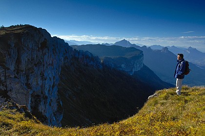 Rando pédestre sur le Parmelan en 2 jours  - Etape 2