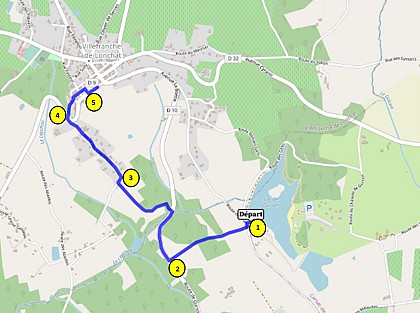 Point de vue sur les pays de Gurson / Villefranche de Lonchat