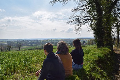 La butte de Caumont