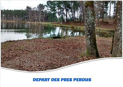 A cheval sur les sentes du lac Barron Desqueyroux au départ des Prés Perdus