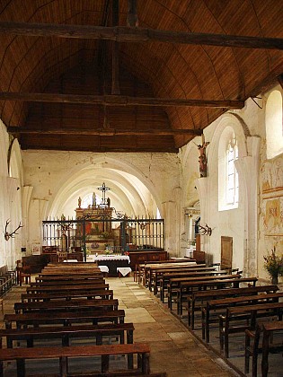 Peintures murales en Puisaye-Sainte Anne, Saint Pierre et Saint Fiacre