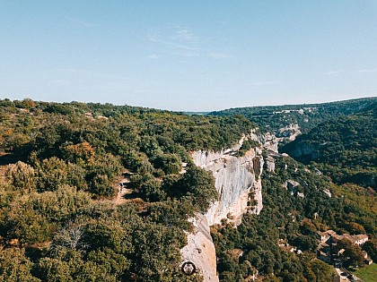 The balconies of Aiguebrun by mountain bike