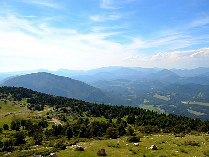 The peak of the Lachens Mountain