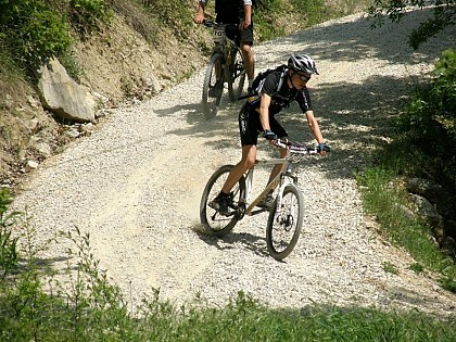 LA MOTTE-CHALANCON - Le Pas du Pousterlou à VTT