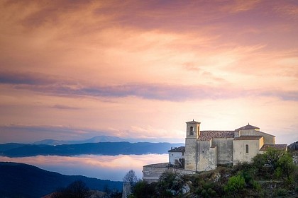 SAINT-JURS - Le sommet de l'Agra